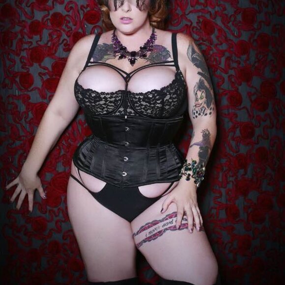 NWT Day of the DEAD Halloween Skull Corset 3XL - Picture 10 of 16